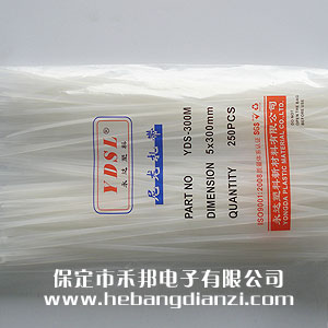 尼龙扎带5X300 白色(sè)