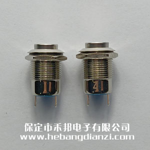 防(fáng)水穿透式金属(shǔ)按钮 带锁